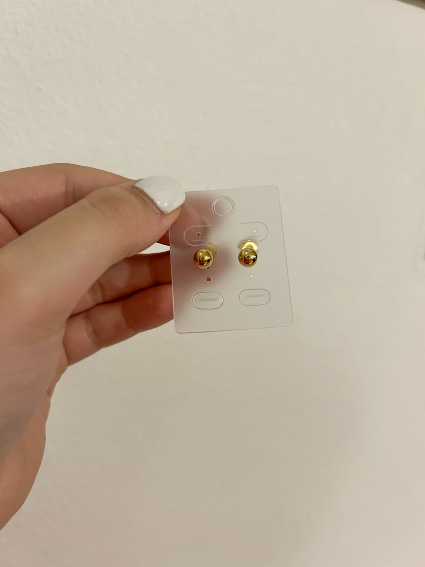 Golden Bead Studs