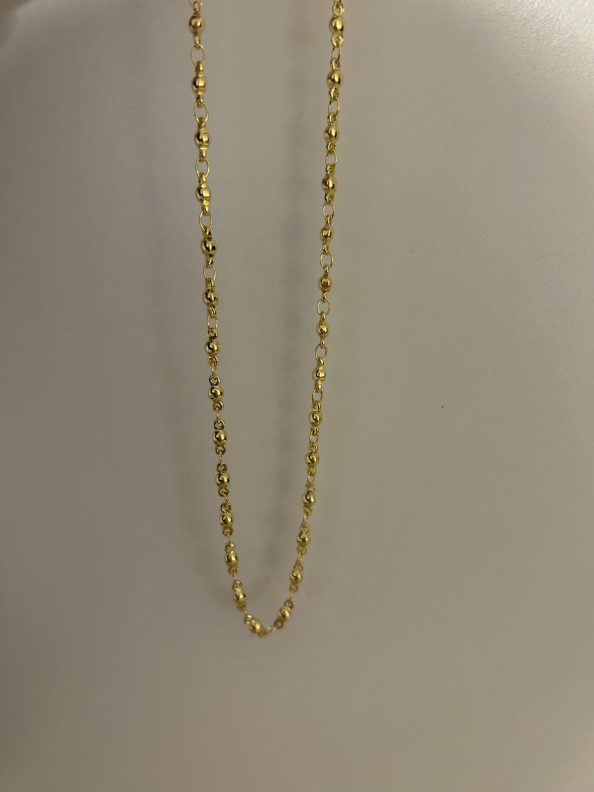 Golden Beads Necklace