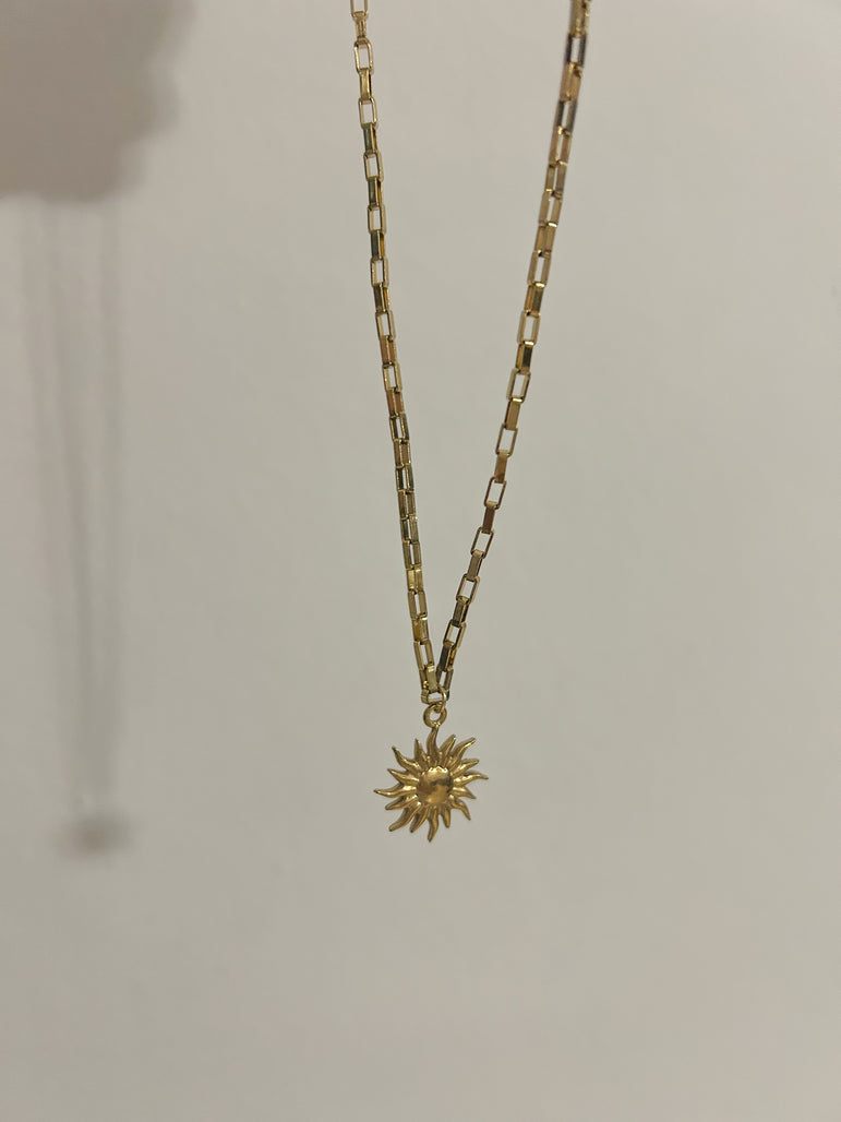 Golden Sun Necklace