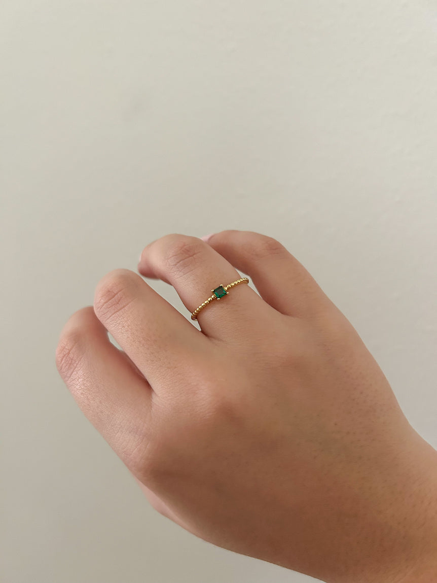 Shiny Green Ring